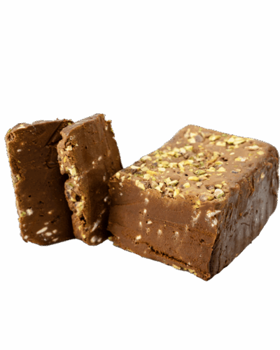 Pisztáciával dúsított omlós karamella